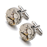 CUFFLINKS "MECHANIC"-Cufflinks-Pisani Maura-Rose Gold Color-Pisani Maura