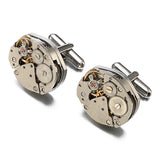 CUFFLINKS "MECHANIC"-Cufflinks-Pisani Maura-Black Gun Plated-Pisani Maura