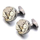 CUFFLINKS "MECHANIC"-Cufflinks-Pisani Maura-Gold-color-Pisani Maura