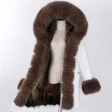 Fox Fur Parka "Pristine"-Fur parka-Pisani Maura-Pisani Maura