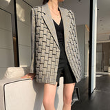 BLAZER JACKET "WOVEN"