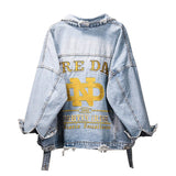 Denim Jacket "Style"-Denim jacket-Pisani Maura-Pisani Maura