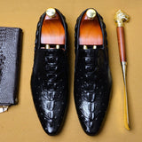 CROCODILE LOAFERS "WALL STREET"-Shoes-Pisani Maura-Pisani Maura